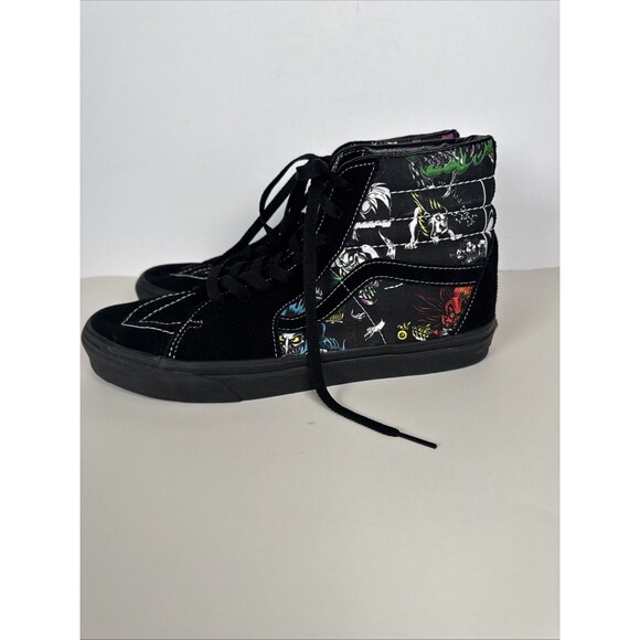 Vans x Disney Sk8-Hi Disney 100 Villains Black Sneaker Men's Size 10 - Picture 4 of 12